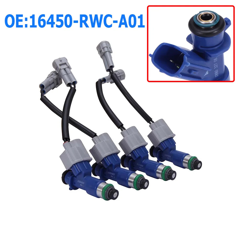 16450-RWC-A01 Fuel Injector 410CC K23T For Acura Honda Civic RDX Integra RSX K20 K24 B16 B18 Nozzle Engine Injection 16450RWCA01 - Shopifynow
