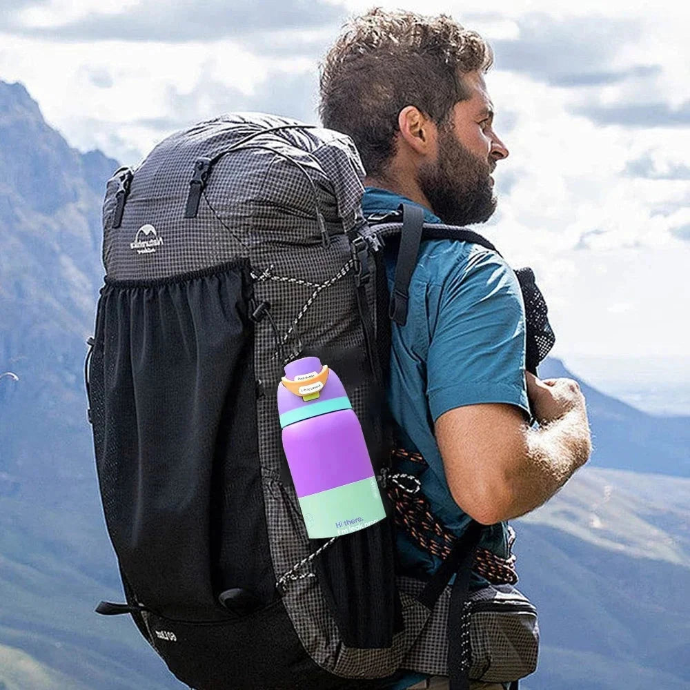 32OZ Vacuum Insulated Water Bottle with Straw Stainless Steel Water Bottle for Outdoor Sports Camping Hiking Thermal Cup Shopifynow