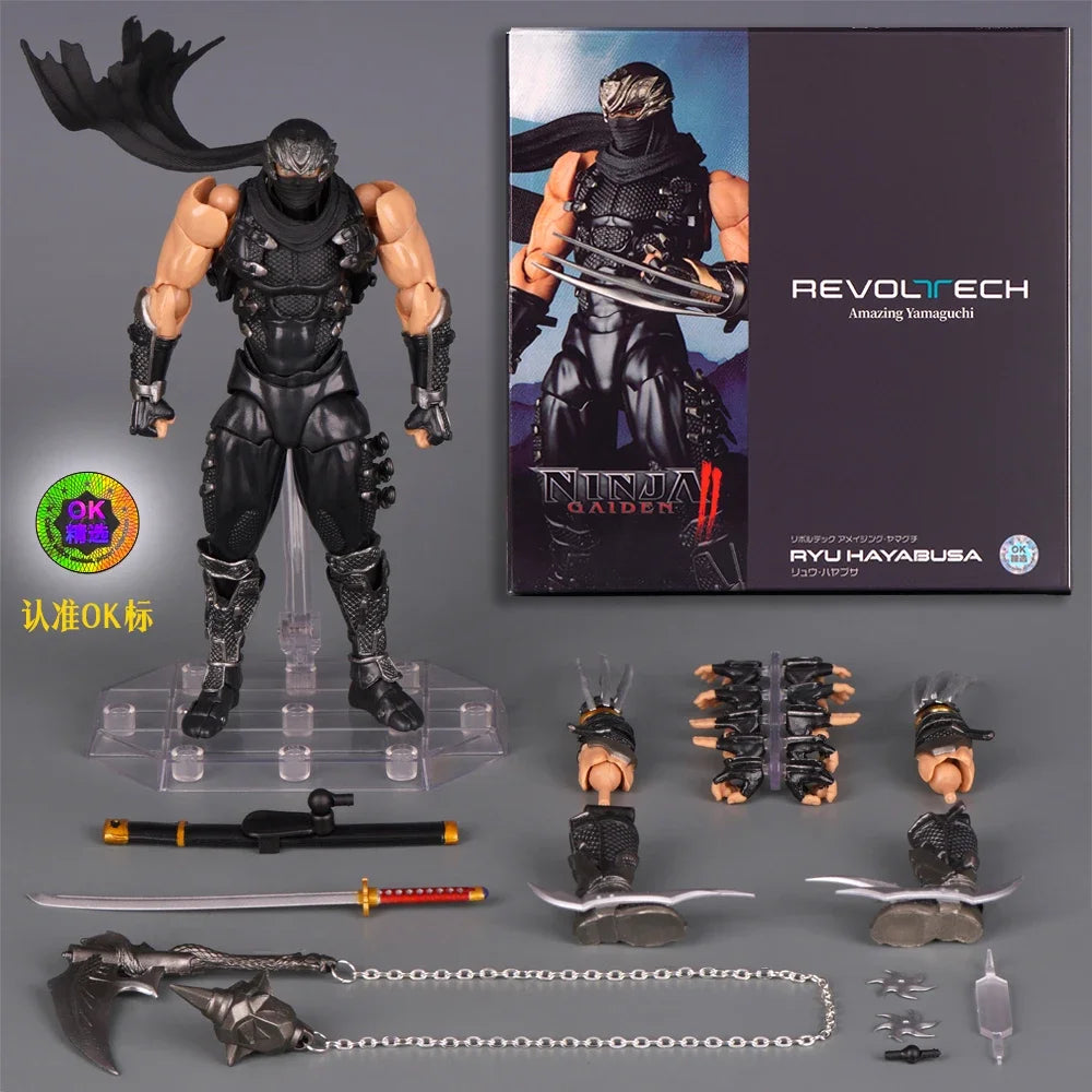 Hot New Product Amazing Yamaguchi Ninja Gaiden Ryu Action Doll Pvc Model High Quality Collectible Toy Decoration Birthday Gifts Shopifynow