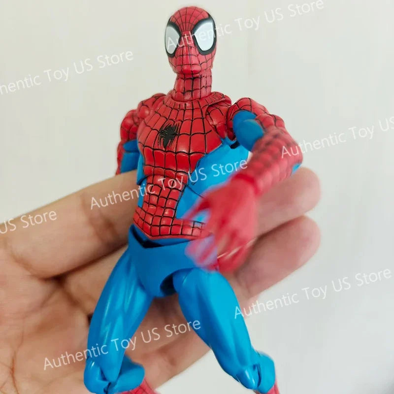 Original Ct Toys Spiderman Figure Mafex 185 The Amazing Spider-Man SHF Anime Action Figure Customized Gifts Toys Shopifynow
