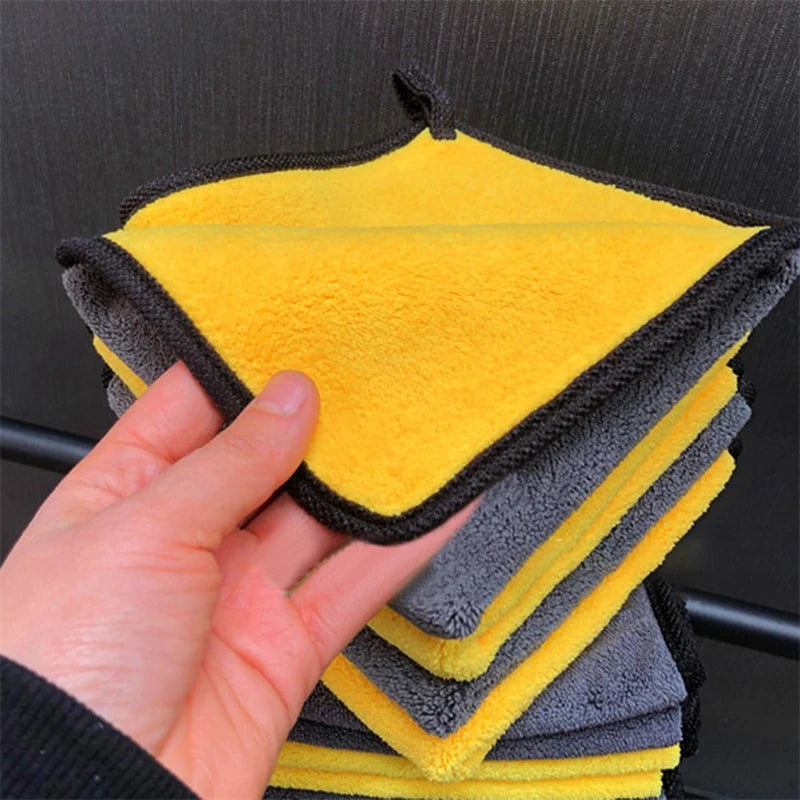 Car Microfiber Towel Grade Premium Microfiber Towels Drying Absorber Car Polishing Waxing Cleaning Detailing Cloth Free Shipping