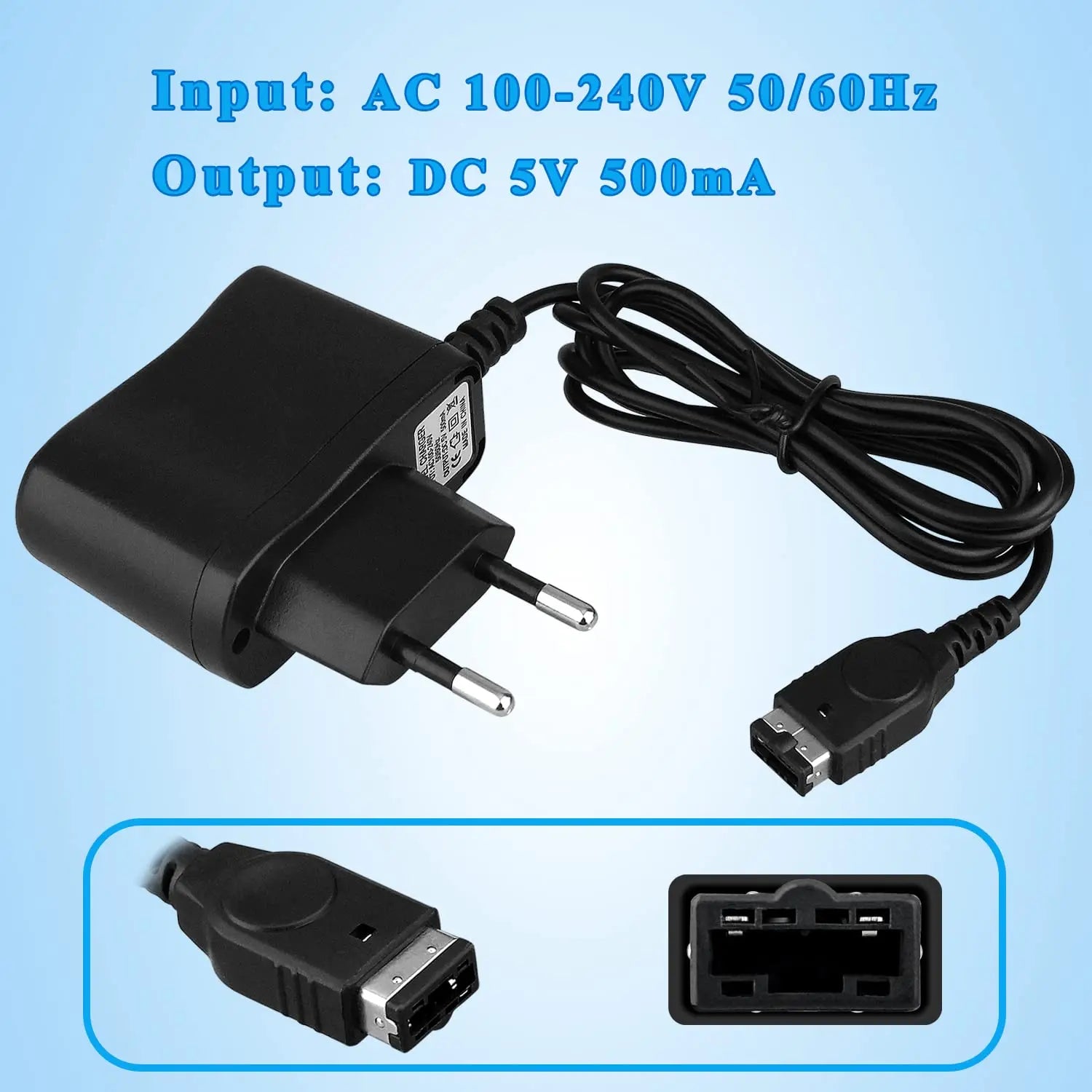 NEW 5.2V Home Wall Travel Charger AC Adapter For Nintend DS NDS GBA SP Gameboy Advance SP Power Supply Charging Cable EU US Plug Shopifynow