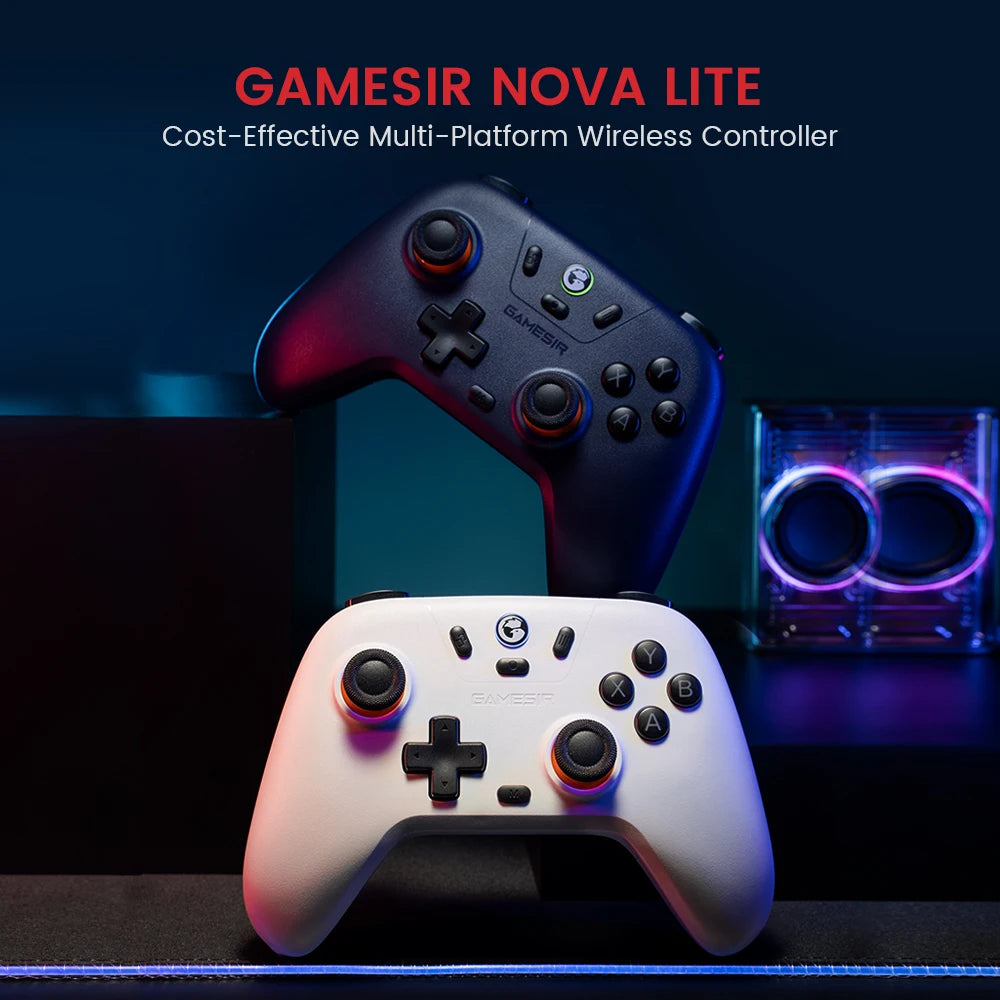 GameSir Nova Lite Wireless Switch Controller Bluetooth Gamepad with Hall Effect for Nintendo Switch iPhone Android Phone PC Shopifynow