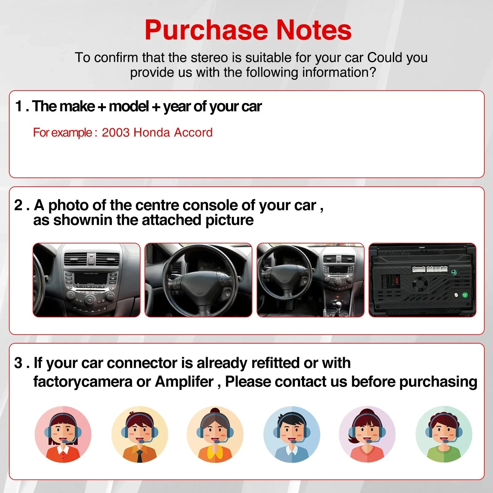 10.1 Inch Android13 Wireless Car Carplay Android Navigation Reversing Camera All-in-one 2+32G CarPlay GPS For Honda Accord 03-07 Shopifynow