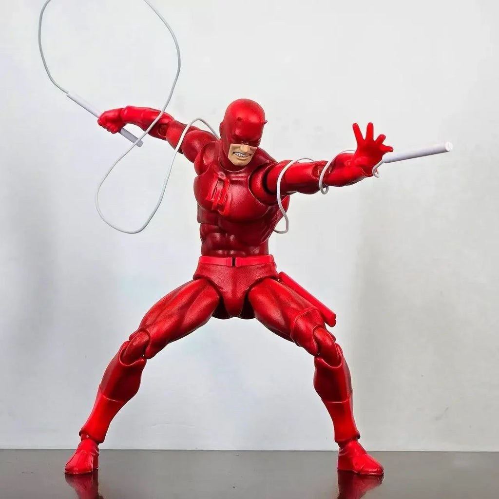 In Stock Ct Toys  Mafex 223 DAREDEVIL Action Figure Comic Version Figure Shf Anime Figurine Statue Model Collection Gifts Toy Shopifynow