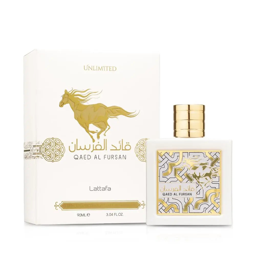 Lattafa Qaed Al Fursan for Men Eau de Parfum Spray, 3.04 Ounce Shopifynow