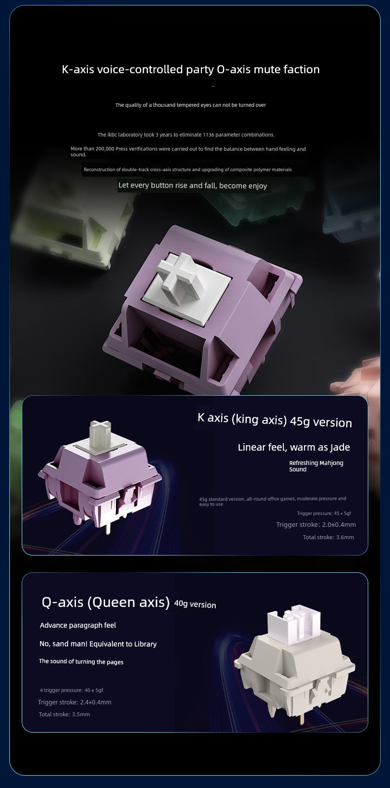 Ikbc Mechanical Keyboard K108 Wireless Bluetooth Office Girl Keyboard Three-Mode RGB E-Sports Games Keyboard Boys Shopifynow