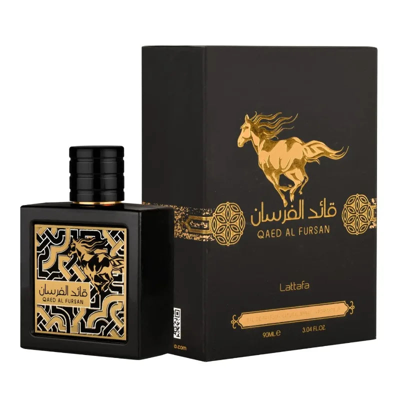 Lattafa Qaed Al Fursan for Men Eau de Parfum Spray, 3.04 Ounce Shopifynow