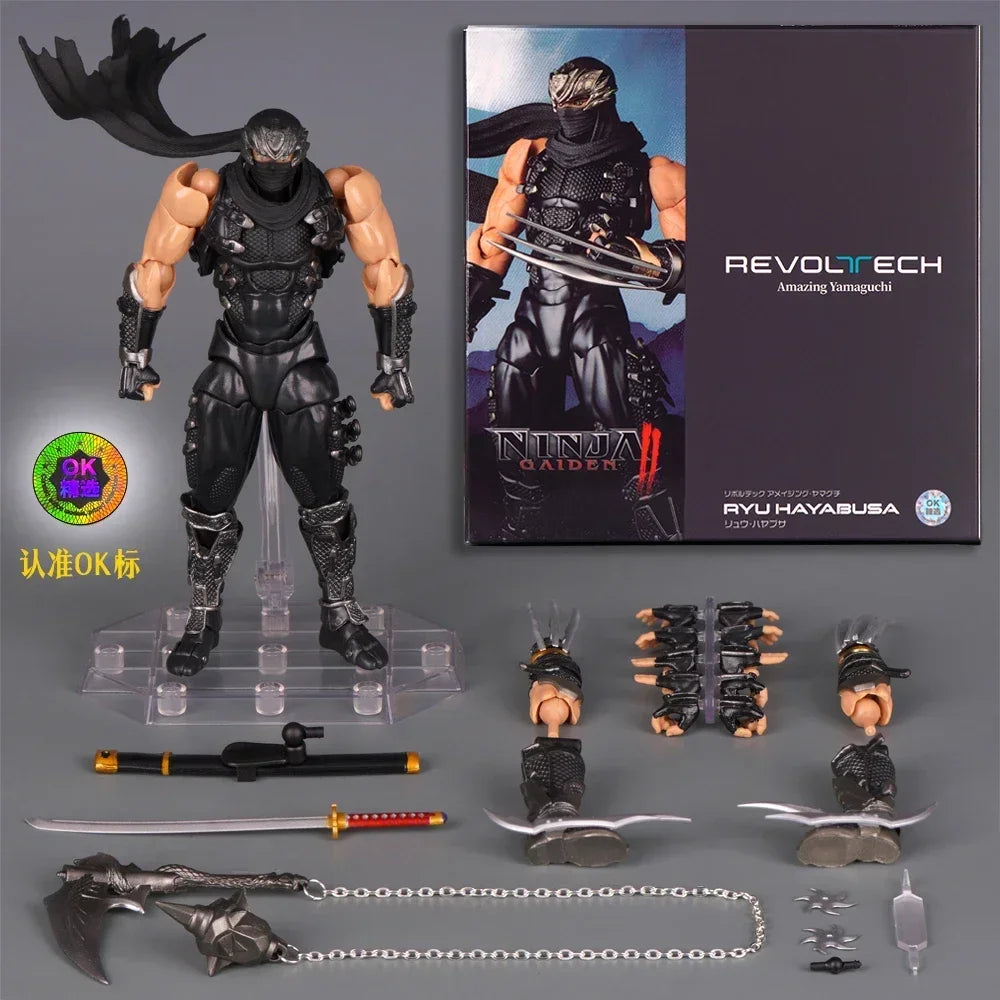 2026 New IN stock Amazing Yamaguchi Ninja Gaiden RYU HAYABUSA Articulated Joints Moveable Action Figure Model Toys Shopifynow