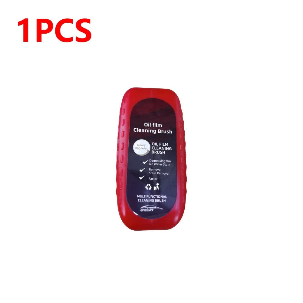 Car Glass Oil Film Remover Powerful Windshield Cleaner Car Glass Sponge Cleaning Brush Water Spots Stain Removal Auto Detailing Shopifynow