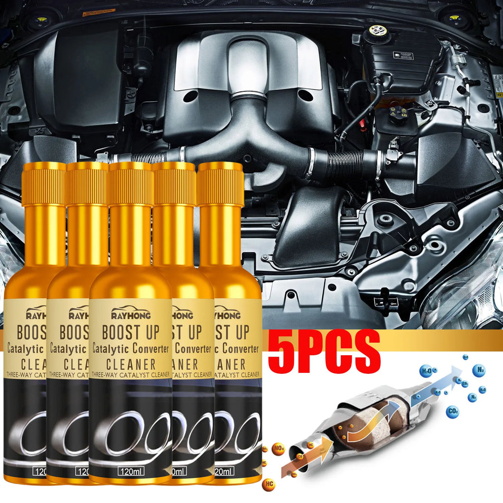 5PCS 120ml Promotion Car Catalytic Converter Cleaners To Automobile Engine CSV Clean Accelerators Catalysts Easy Cleaner Shopifynow