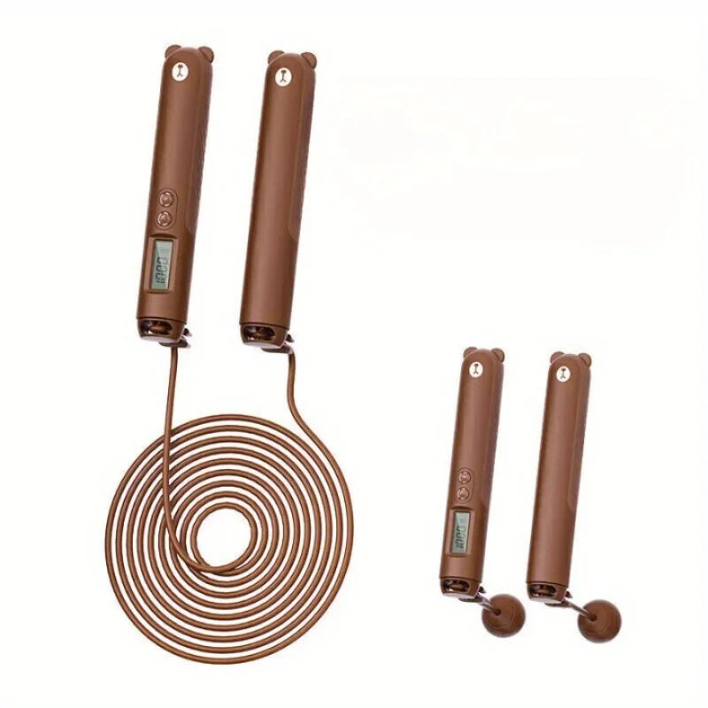 Jump rope for adults, cordless and countable fitness training jump rope,suitable for indoor and outdoor use,Christmas gift Shopifynow