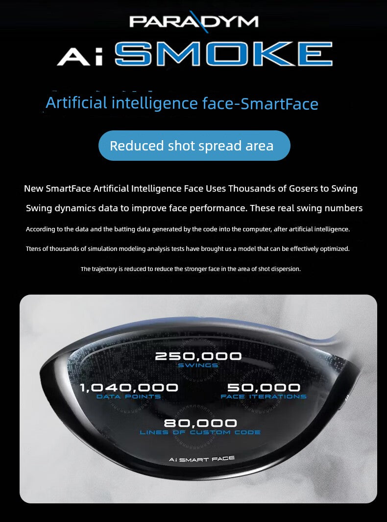 24 New Arrival Callaway Caraway Golf Club Rod Set Male AI Smoke Wooden Pole Matching Apex Iron Pole Shopifynow