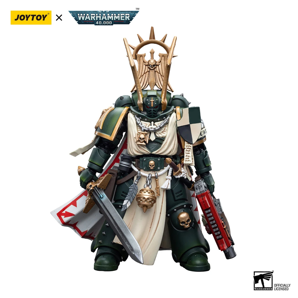 JOYTOY Warhammer 40K 1/18 Action Figure Dark Angels Master Lazarus Anime figures Toys Collection Model Shopifynow