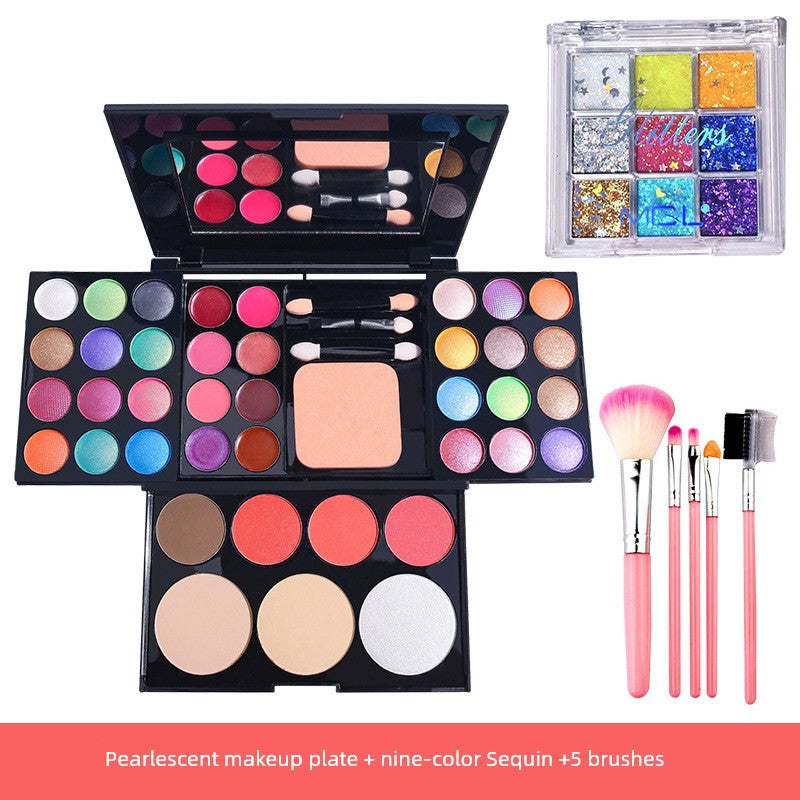 39 Colors Cosmetic Powder Box Makeup Set Complete Set Non-Toxic Stage Performance Eye Shadow Plate Kids 61 Blush Shopifynow