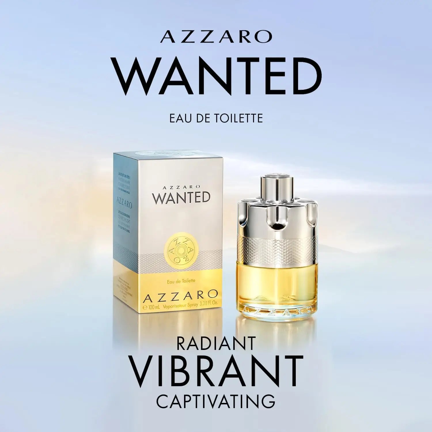 Azzaro Wanted Eau De Toilette - Vibrant & Irresistible Mens Cologne - Woody, Vetiver - Everyday Wear - Luxury Perfumes for Men Shopifynow