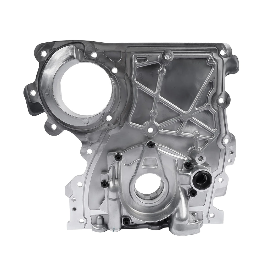 AP02 Engine Timing Chain Cover w/ Oil Pump Front for Chevy Colorado GMC Canyon Envoy 2004-2012, 12628565 12601932 Shopifynow