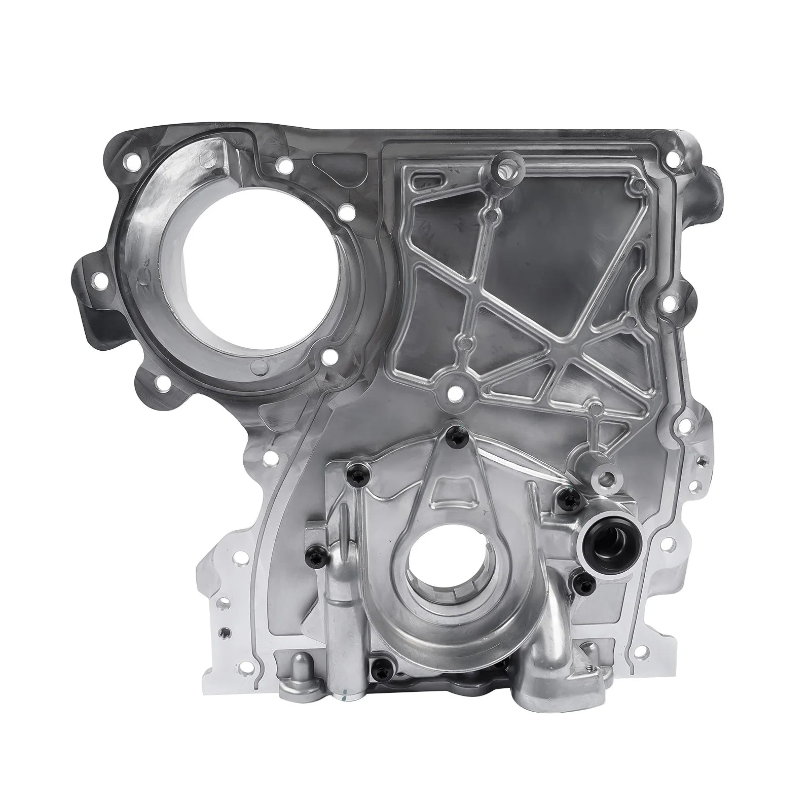 AP02 Engine Timing Chain Cover w/ Oil Pump Front for Chevy Colorado GMC Canyon Envoy 2004-2012, 12628565 12601932 Shopifynow