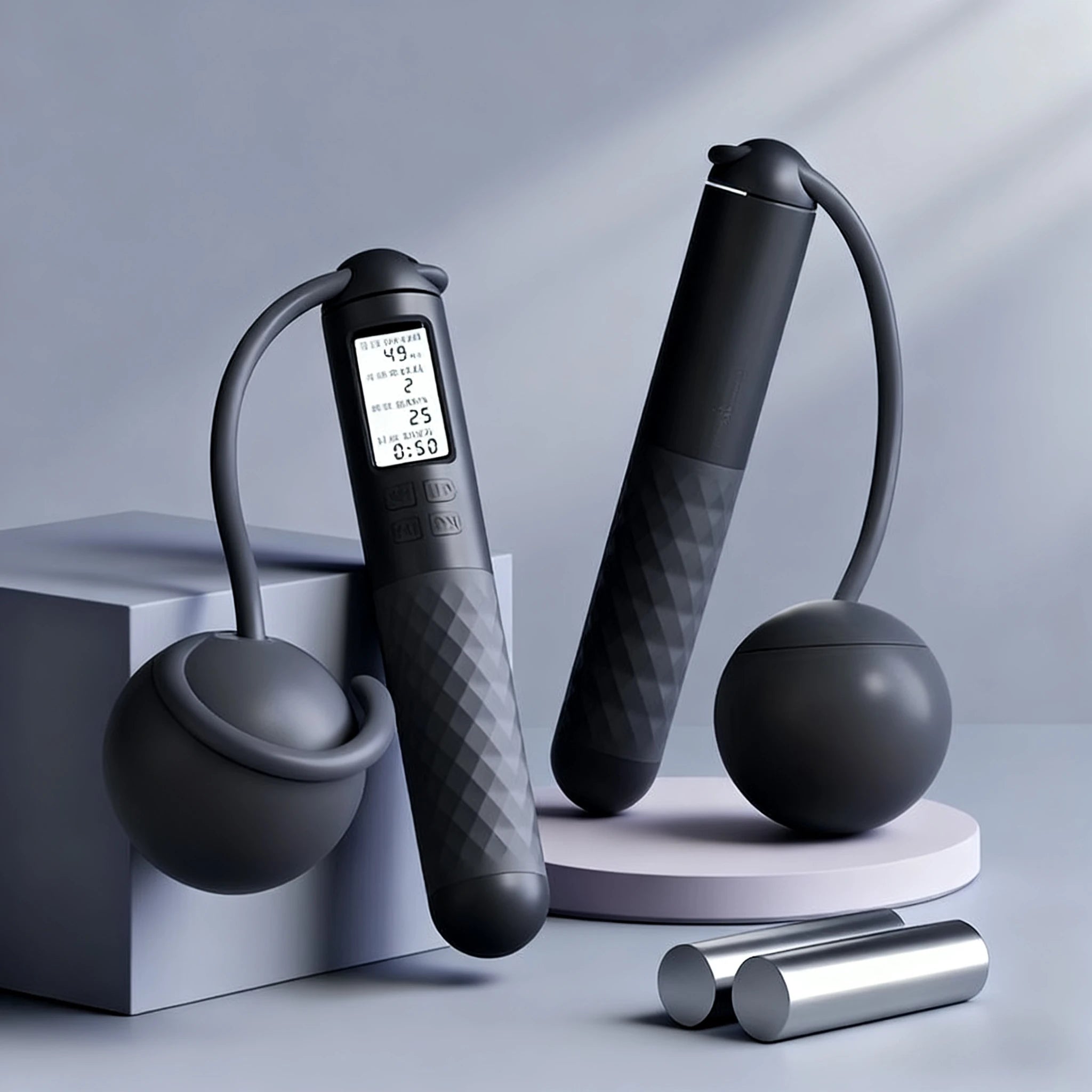 Jump rope for adults, cordless and countable fitness training jump rope,suitable for indoor and outdoor use,Christmas gift Shopifynow