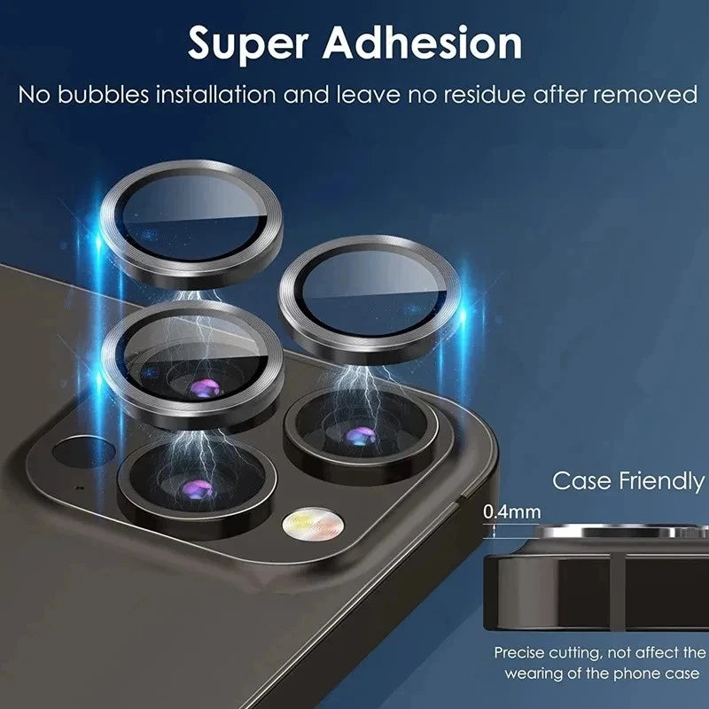 3Pcs Camera Lens Glass Protector For iPhone 11 12 13 14 15 16 Pro Max 12 13 Mini Protective Glass For iPhone 14 15 16 Plus - Shopifynow