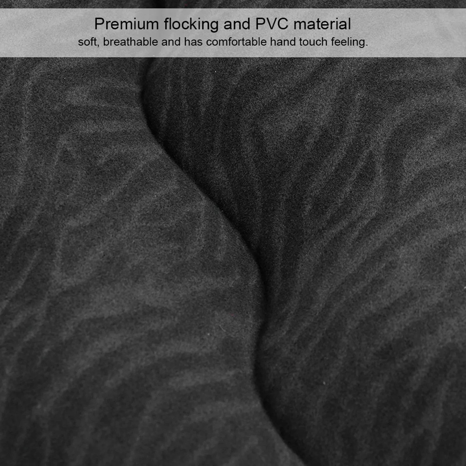 Auto Accessories Car Inflatable Bed PVC Flocking Soft Sleeping Rest Cushion Car Travel Bed for Traveling Car Family Outdoor Shopifynow