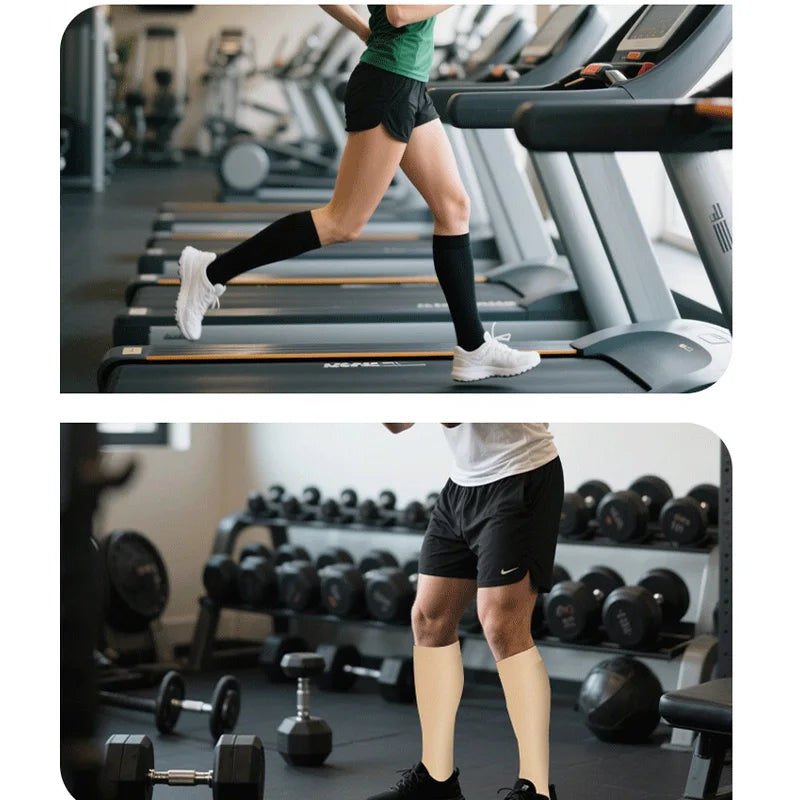 4 pairs compression socks for men and women for running, cycling, yoga, and travel mid-calf socks Shopifynow