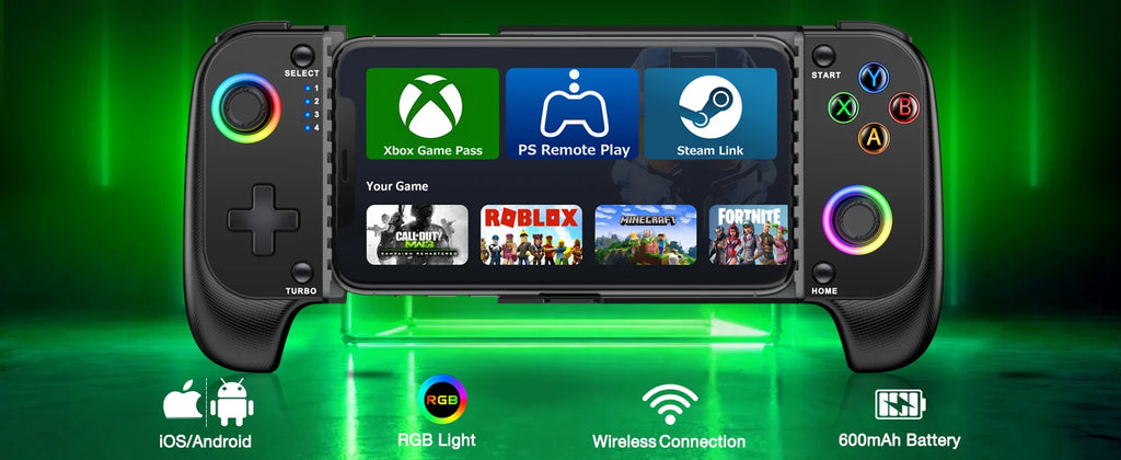 BEBONCOOL MC100 Gamepad Telescopic For Apple IOS Android PUBG COD Stretch Wireless Bluetooth Phone Game Controller Joystick Shopifynow