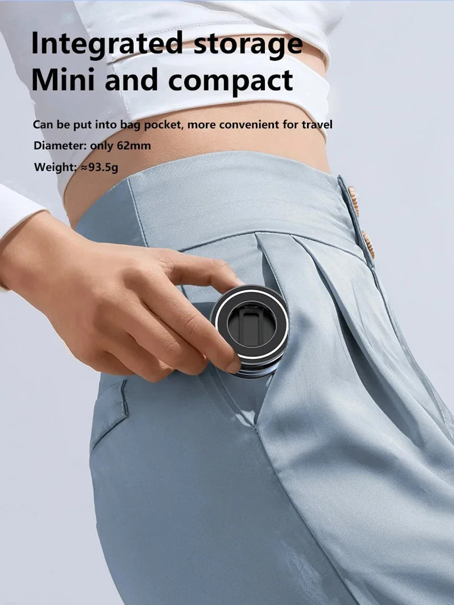 Car Mount Electric Vacuum Magnetic Holder Foldable Strong Suction Stand Cell Phone For iphone 12 13 14 15 16 17 Live Streaming Shopifynow