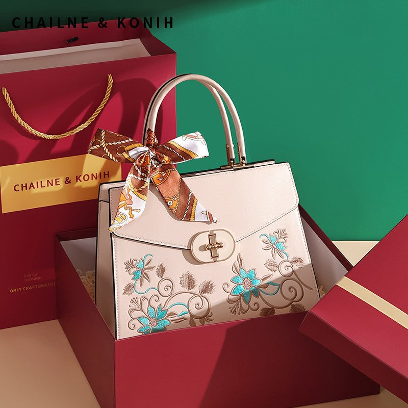 Chinese Style Mother Bag Wedding Bag Female Fancy Middle-Aged Red Wedding Bag Elegant Mother-in-Law Wedding Handbag Shopifynow