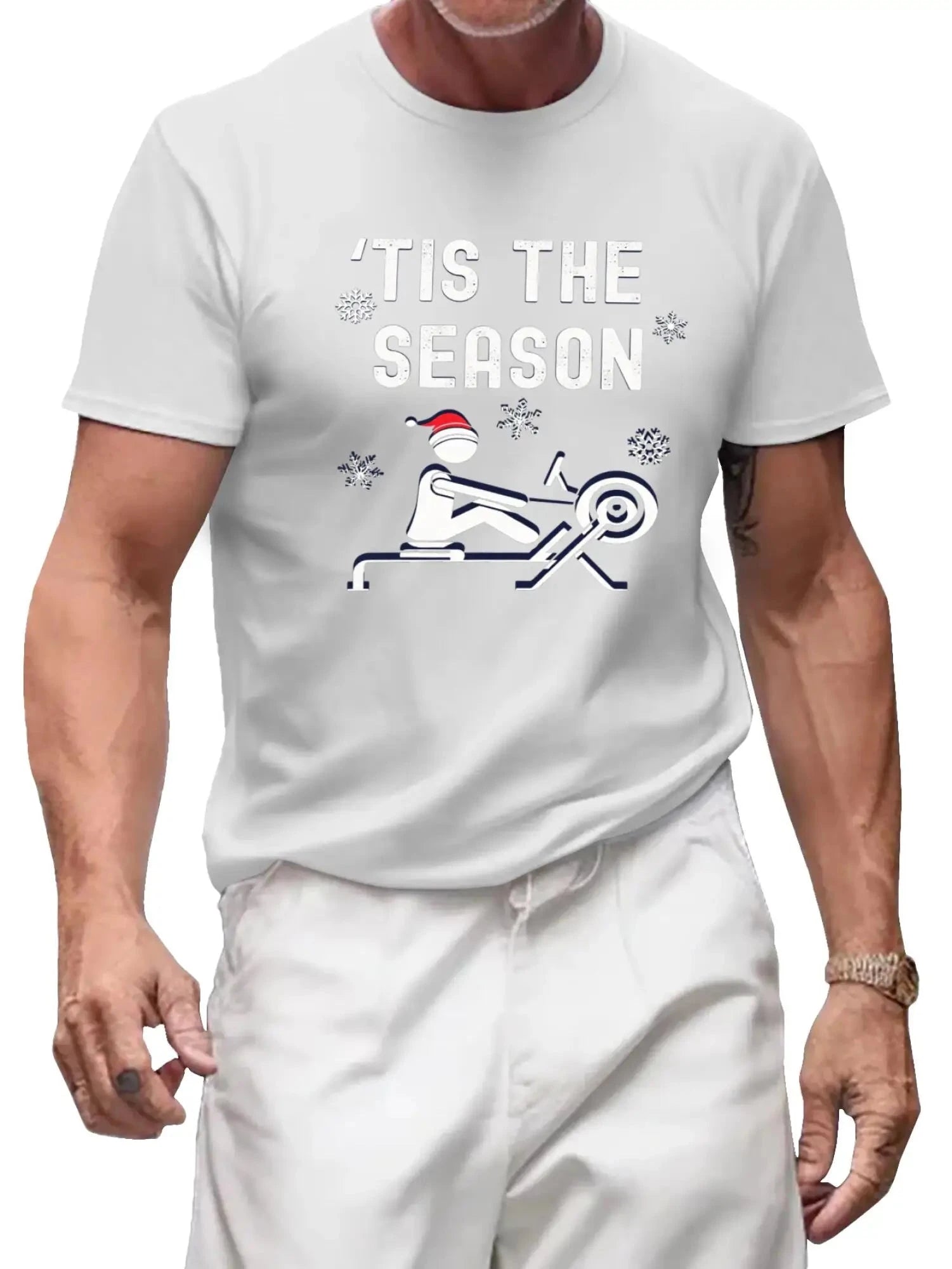 Christmas Rowing T-Shirt, Funny Crew Winter Erging Shirt for Rowers, Christmas Rowing Shirt, Mens Rowing Shirt, Womens Rowing Shopifynow