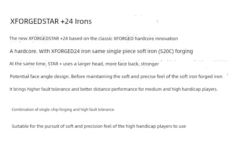 24 New Arrival Callaway Caraway Golf Club Rod Set Male AI Smoke Wooden Pole Matching Apex Iron Pole Shopifynow