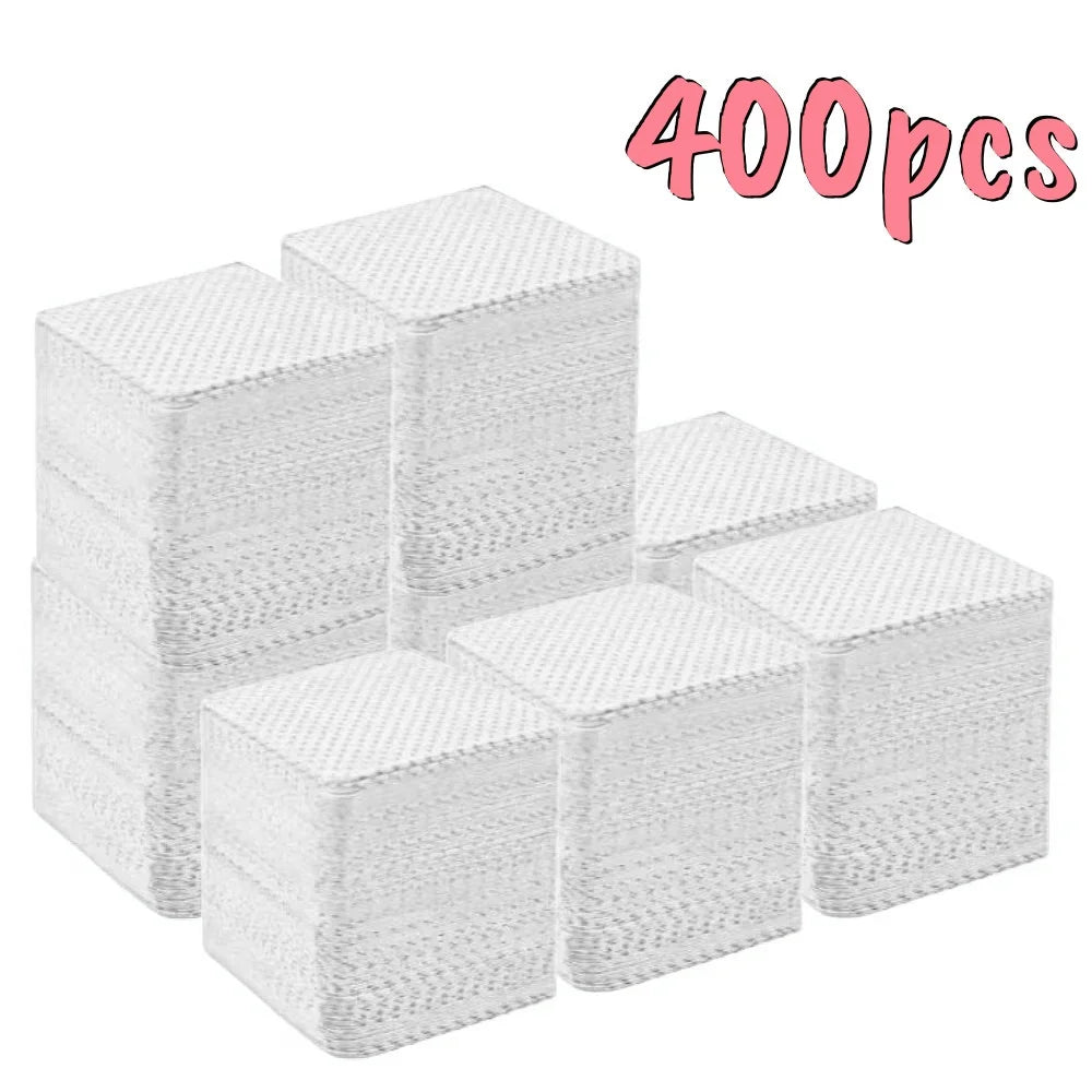 20/600pcs Lint-Free Nail Wipes Gel Cleansing Tissues Aluminum-Free Nail Polish Remover Pads for NaiArt Beauty Cleaning Care Tool - Shopifynow