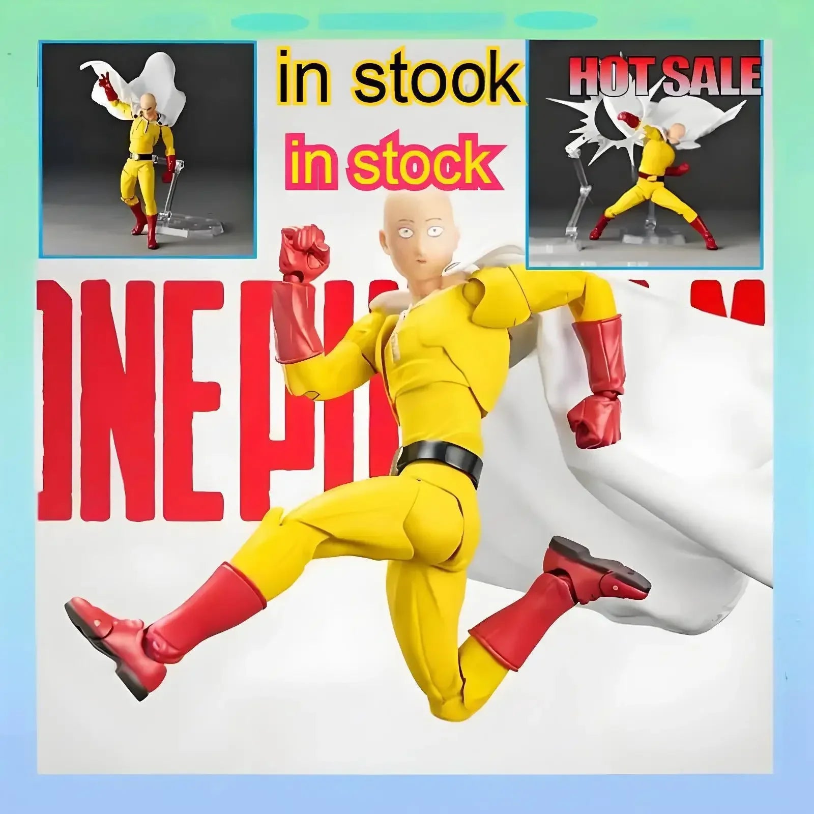 Ko Version One Punch Man Saitama Amazing Yamaguchi Revoltech Saitama Pvc Figure Anime Action Collectible Figures Model Toy Gifts Shopifynow