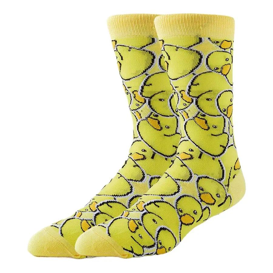 10/20/30Pairs random color happy socks men women crew socks novelty funny  street fashion animal  designer Shopifynow