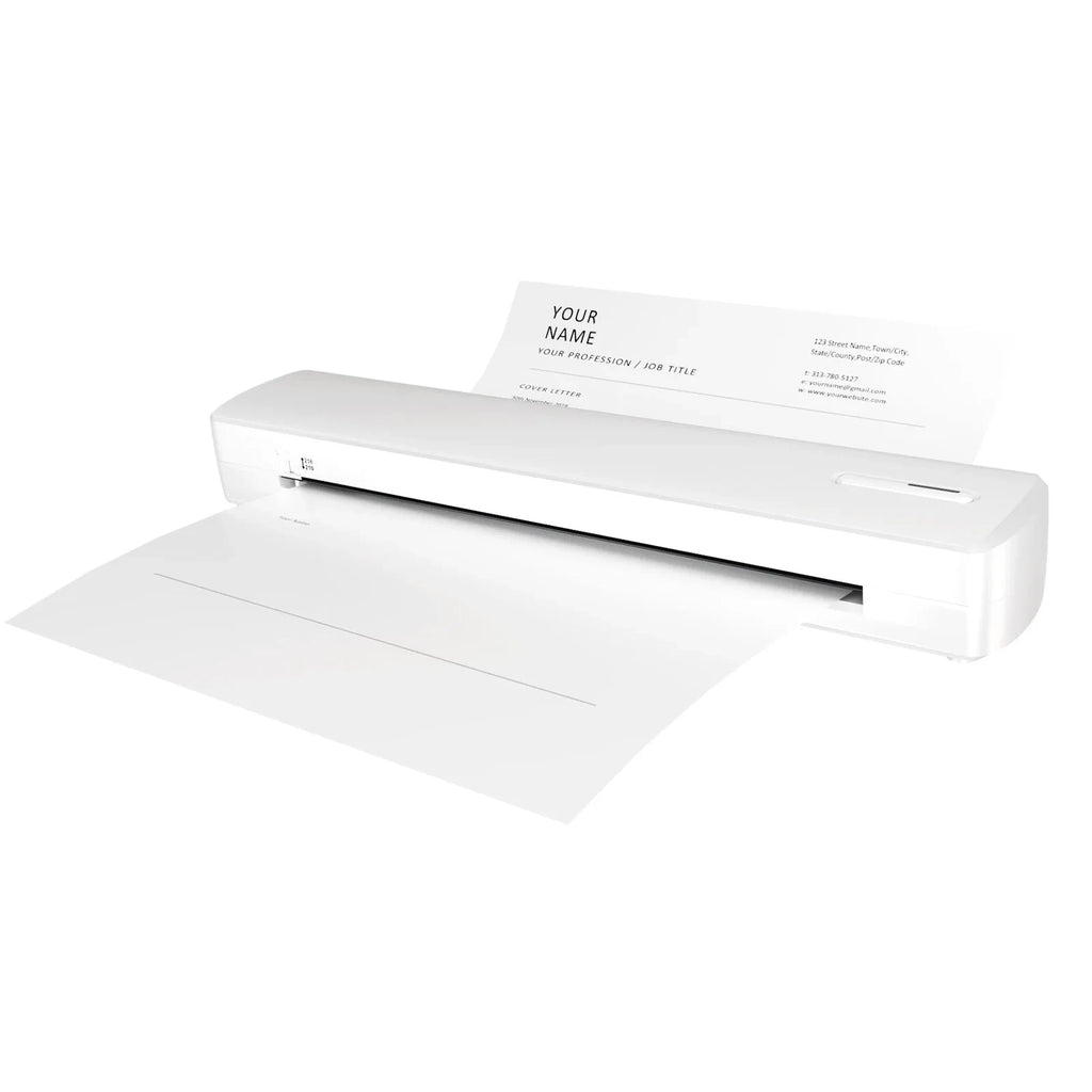 Portable Printer Wireless Inkless Thermal A4 C80 300DPI US-letter Mobile Printer Support Android iOS for Travel Work Home Shopifynow