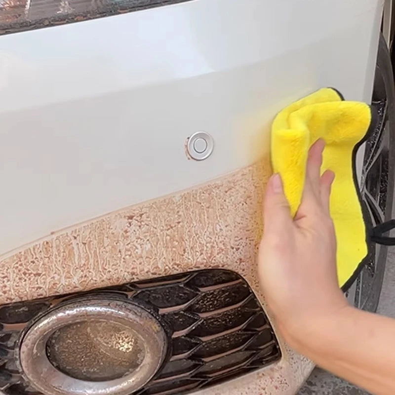 6 PCS 600GSM Car Cleaning Cloth Professional Cleaning Car Wiping Microfiber Towel Car Wash Towel Accessories Shopifynow