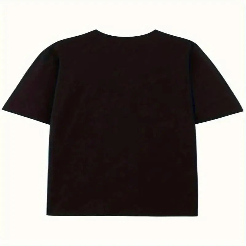 Bated Symbol Logo T Shirt for Men Pure Cotton Funny T-Shirt Crewneck Cartoon Tee Shirt Short Sleeve Clothes 6XL Shopifynow