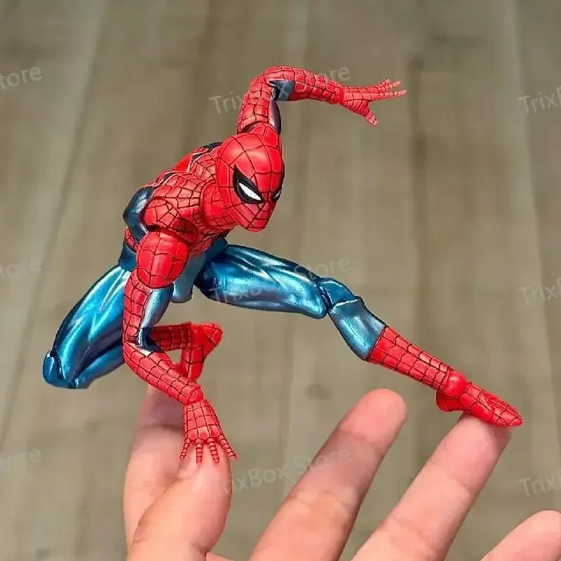 2026IN stock new CT toys 16CM Mafex 075 Spiderman Action Figure Spider Man Multiple Accessories Model Doll Toys Collection Gifts Shopifynow