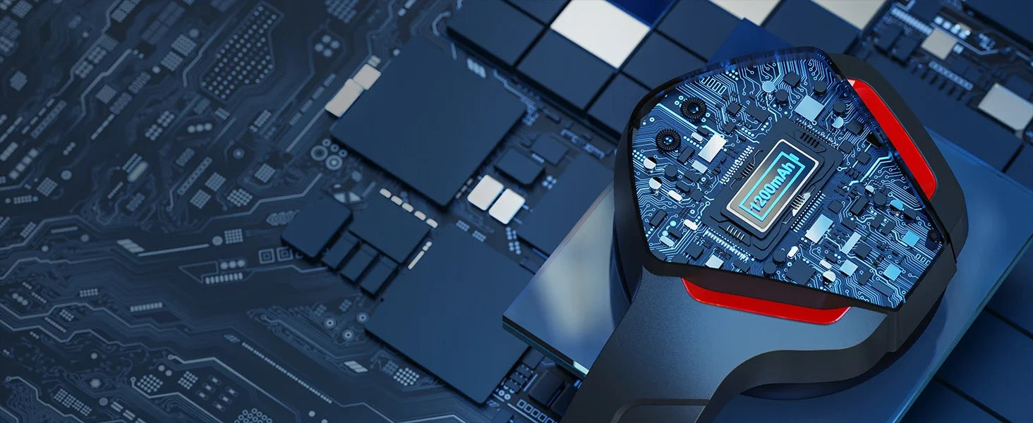 BINNUNE BW01 Wireless Gaming Headset with Mic for PC PS4 PS5 2.4G Bluetooth USB Gamer Headphones with Mic for Laptop Computer - Shopifynow