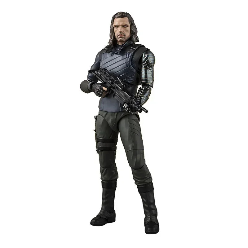 BANDAI Original S.H.Figuarts Avengers:Infinity War Falcon & Winter Soldier America Anime Action Figures Toys for Boys Christmas Shopifynow