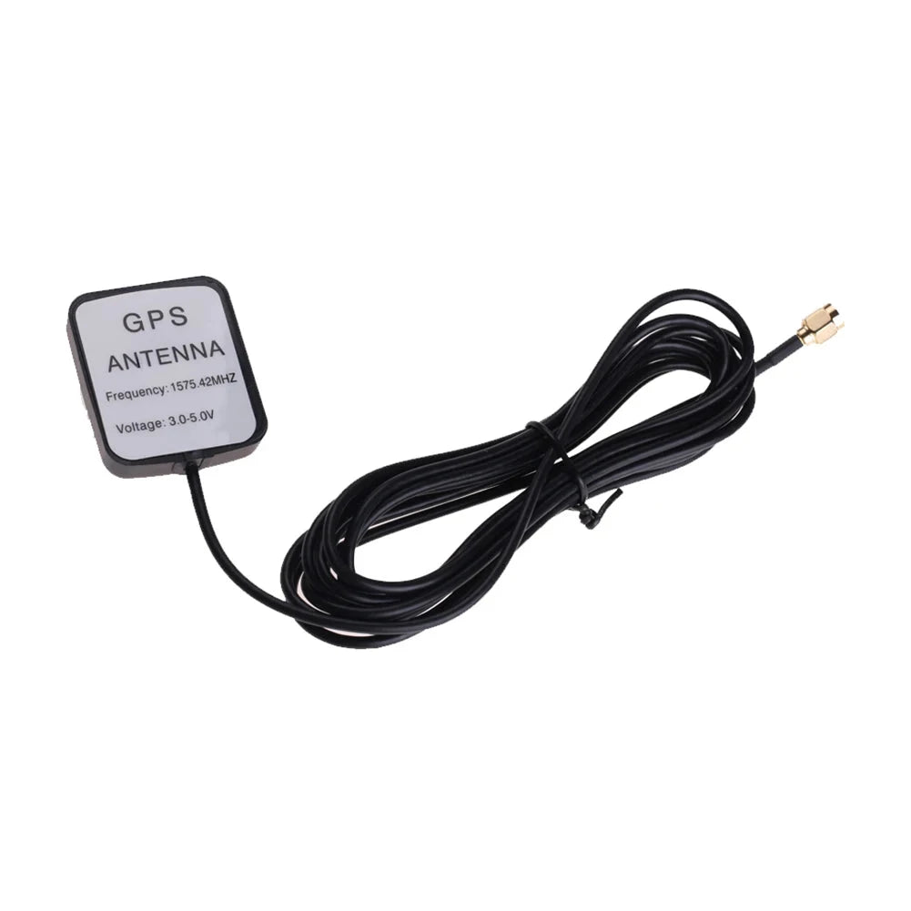 GPS Signal Receiver SMA Connector GPS Aerial Connector 3 Meters Cable Car GPS Antenna Receiver for Car Navigation Camera Player Shopifynow