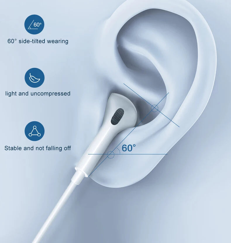 Original Headphones For Apple iPhone 14 13 12 11 Pro Max Wired Earphones X XS XR 7 8 6 Lightning Bluetooth Earplugs Accessories Shopifynow