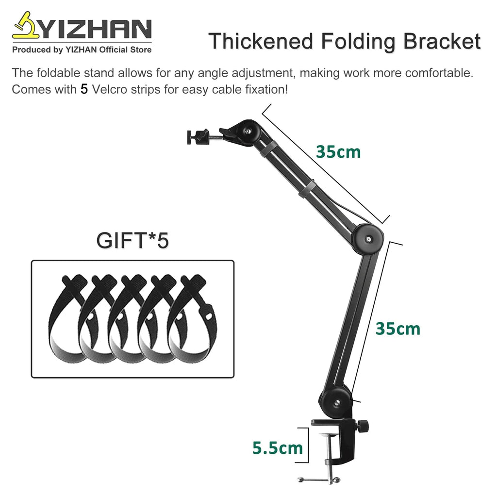 4K Microscope 48MP Digital Microscope For Electronics USB Industrial Cameras HDMI 1-150X Zoom C-Mount Lens Phone Pcb Soldering Shopifynow