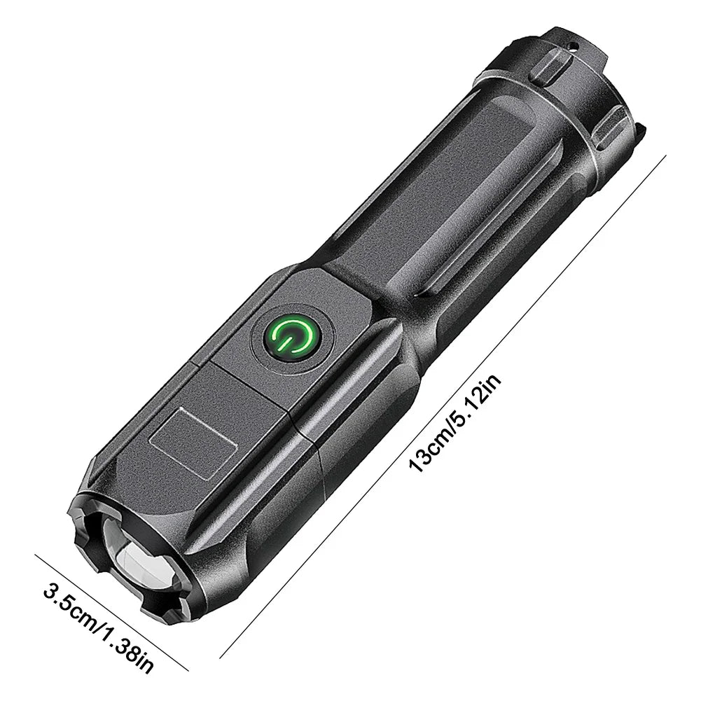 395nm Blacklight Flashlight USB Rechargeable Ultraviolet Blacklight Portable Torch Light for Pet Urine Detection Resin Curing Shopifynow