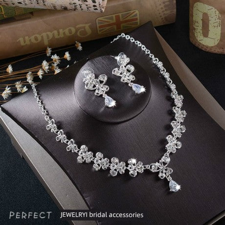 Jewelry Necklace Wedding Dress Host Stage Zircon Shopifynow