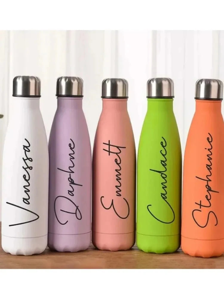 500ml/750ml Double-layer Stainless Steel Insulated Cup, Large Capacity Cola Bottle, Sports Water Cup Shopifynow