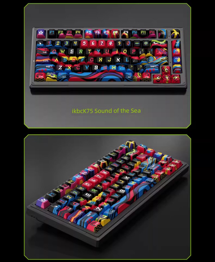 Ikbc Wireless Bluetooth Mechanical Keyboard Customized K99/K87 Three-Mode RGB Boys Only for E-Sports Game Keyboard Shopifynow