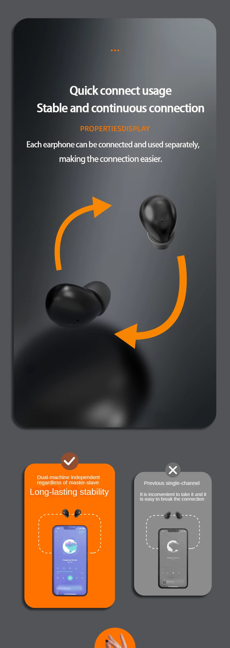 SK19 Super bass Earphones TWS Wireless Bluetooth Headset With Mic Smart Touch Headphones Invisible Mini Noise Reduction Earbuds Shopifynow