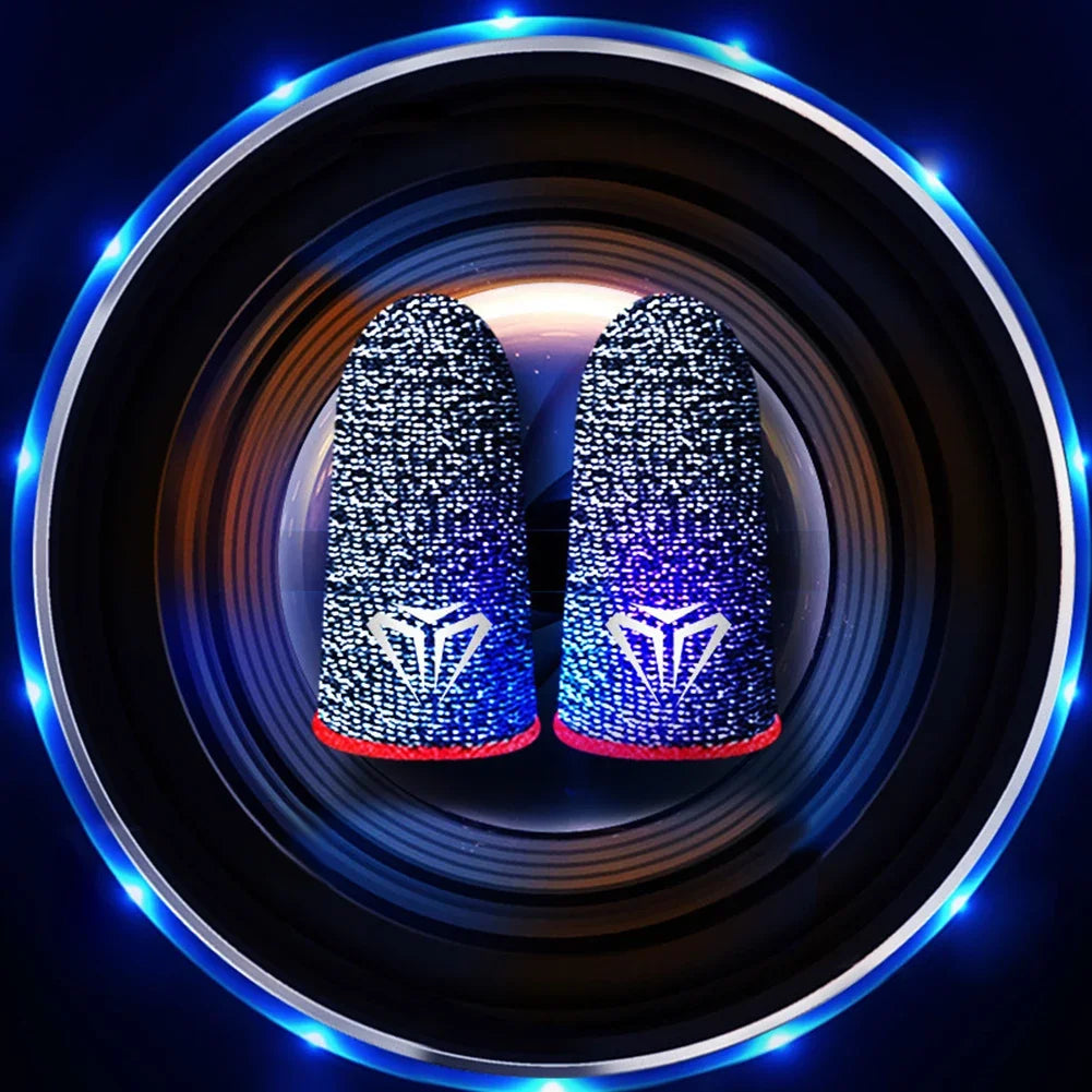 5/10Pairs Gaming Finger Sleeve Anti-slip Fingertip Cover Breathable Sweatproof Fingertips Thumb Gloves For PUBG Mobile Game Shopifynow