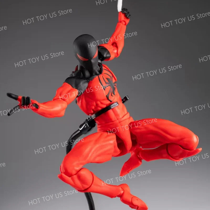 Mess Toys Spider Man Symbiote Spiderman Messtoys Black Suit Neighbor Scarlet Spider Anime Action Figure Gifts Toys Shopifynow